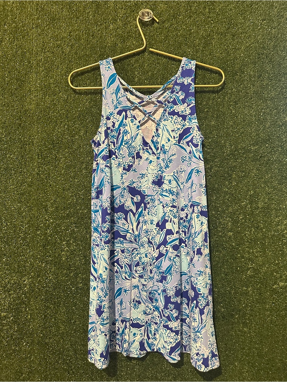 Lilly Pulitzer Kristen Dress in Royal Purple Koalafications - Picture 5 of 6